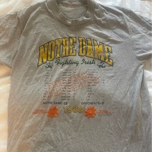 Medium 1988 Notre Dame fighting Irish T-shirt